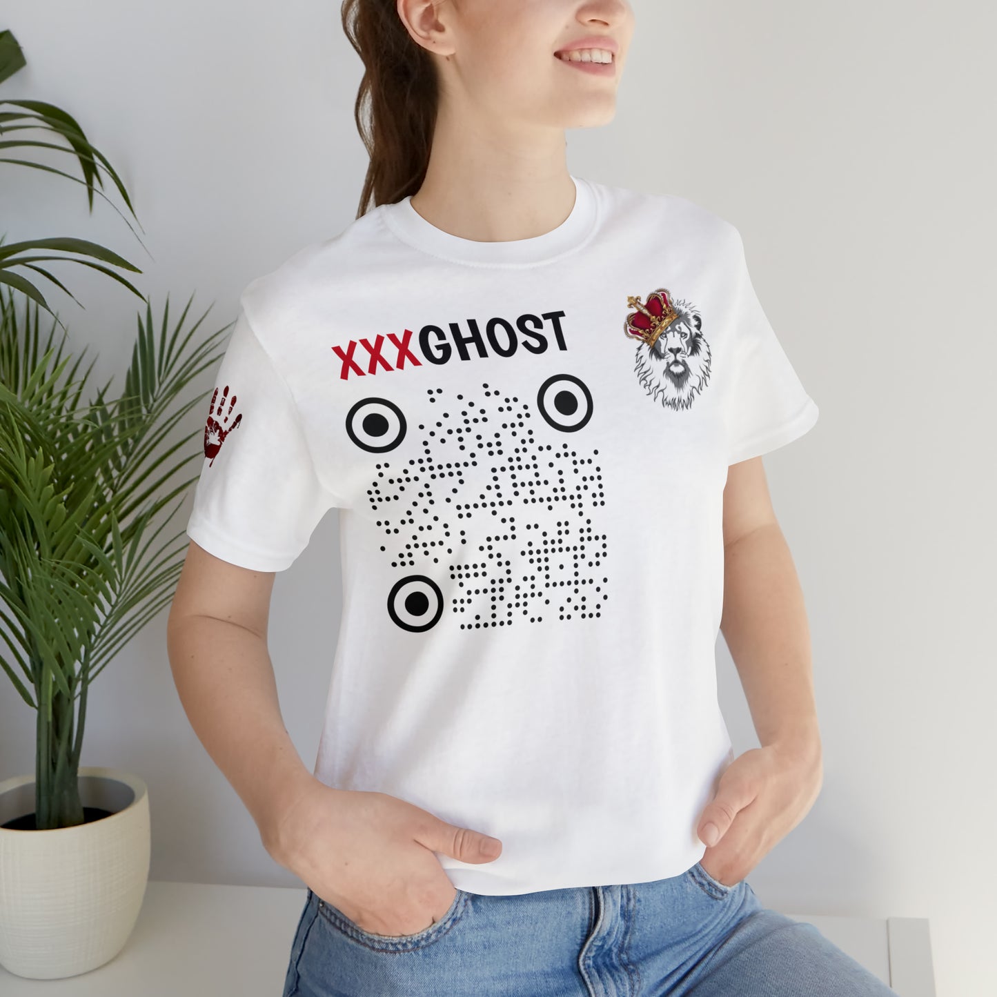 Interactive | Logo - XXXGHOST Short Sleeve Tee | Unisex | Left To Die Right To Live ™ | The Mind, Body & Soul Collection