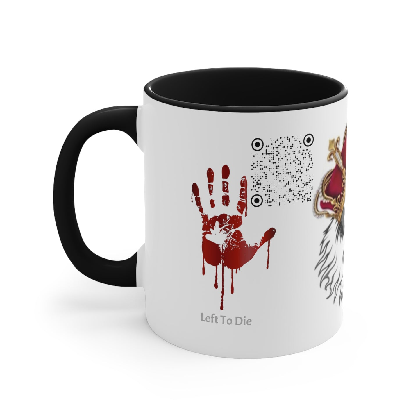 Taza de café decorativa, 11 oz