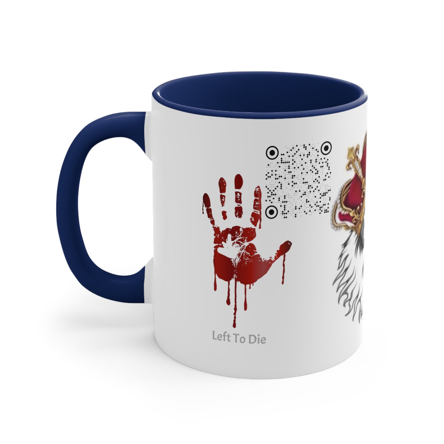 Taza de café decorativa, 11 oz