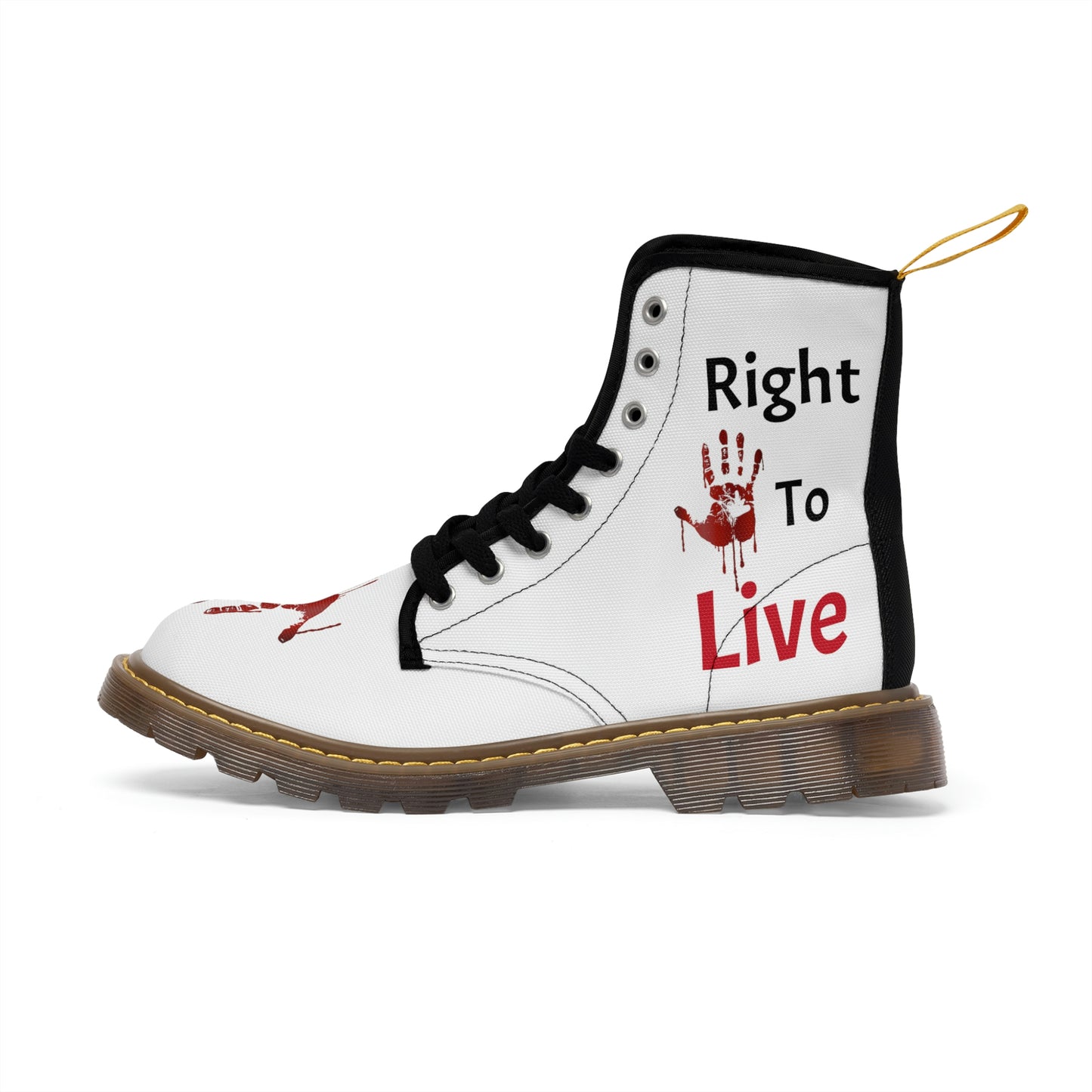 XXX SIGNATURE ThinKING | Men's Boots | Brown Soles | Left To Die Right To Live ™ | The Mind, Body & Soul Collection | What's Going On In Their Heads? You May Never Know Unless You Walk A Mile In Our Shoes