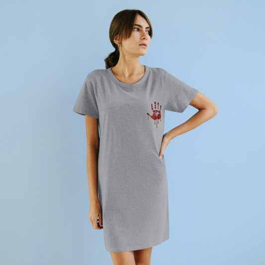 Organic T-Shirt Dress | Comfortably Relaxing Your Mind, Body & Soul | Use Your 5 Senses | Left To Die Right To Live ™ | The Mind, Body & Soul Collection